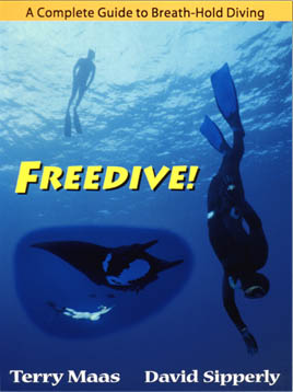                                                                                        The beautiful cover of our book Freedive!