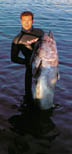 Bluefin tuna, Atlantic, Giannis Margaritis with his notable catch.