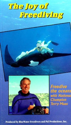 Color image of the video jacket for the Joy of Freediving